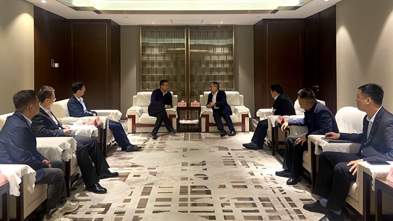 公司黨委書記、董事長(zhǎng)錢申春拜訪蕪湖市委副書記、市長(zhǎng)寧波2